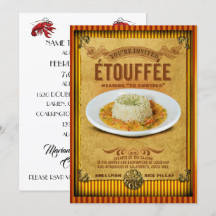 Retro Etouffee-fest inbjudan