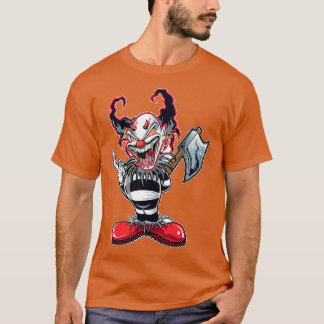 Retro Evil Clown 1 T Shirt