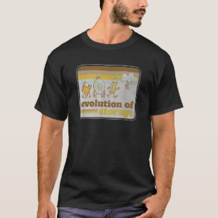 Retro Evolution av lagring Floppy Disk Disk USB Cl T Shirt