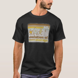 Retro Evolution av lagring Floppy Disk Disk USB Cl T Shirt