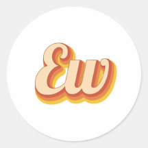 Retro Ew ( dock finns det en alternativ stavning "