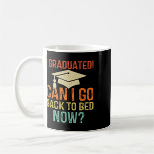Retro Examen Kan jag Gå Tillbaka Till Säng Nu Högs Kaffemugg