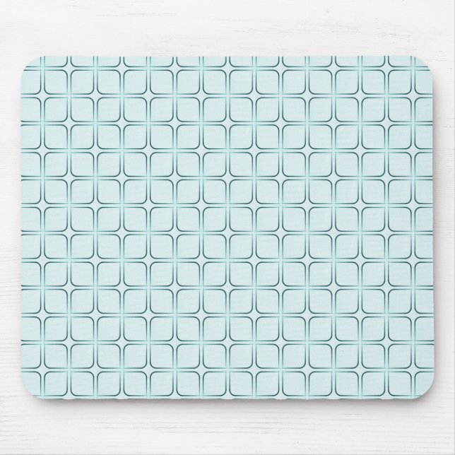 Retro Fab Mousepad, Teal Musmatta (Framsidan)