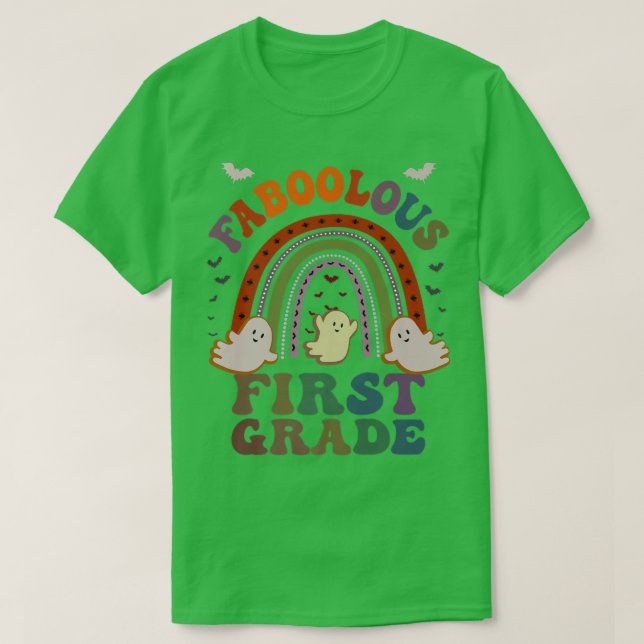 Retro FABOLOUS 1:A KLASS-TEACHER T Shirt (Design framsida)
