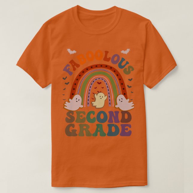 Retro FABOOLOUS 2 ND KLASS-TEACHER T Shirt (Design framsida)