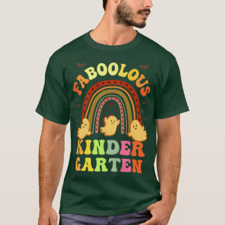 Retro FABOOLOUS KINDERGARTEN TEACHER T Shirt