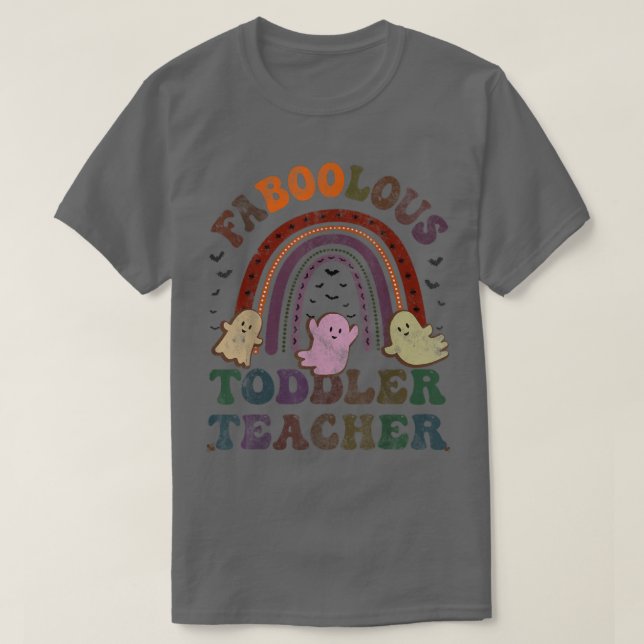 Retro Faboolous SMÅBARN TEACHER Costume Det här är T Shirt (Design framsida)
