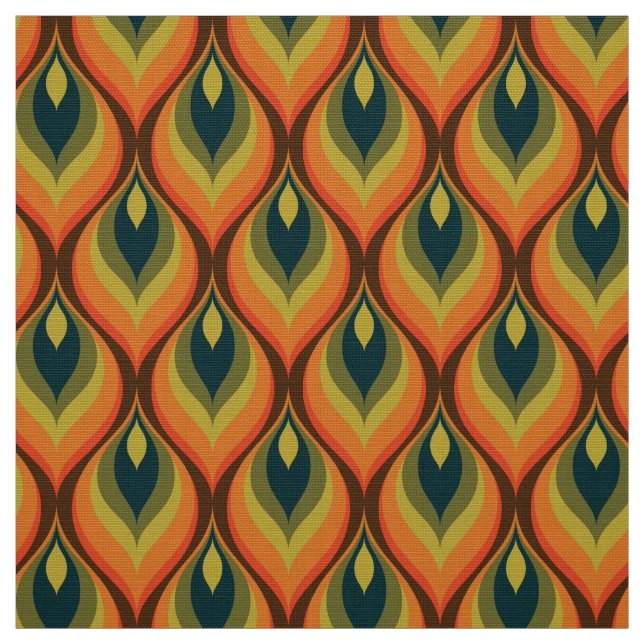 Retro Fabric för utskrift av bäst säljande Tyg (Provkarta)