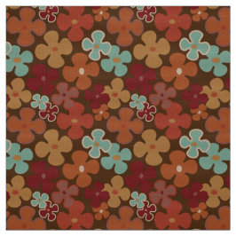 Retro Fabric mönster Tyg