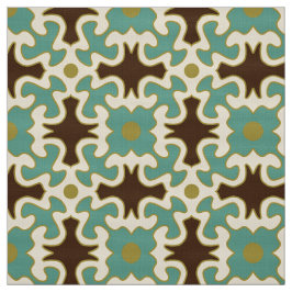 Retro Fabric mönster Tyg