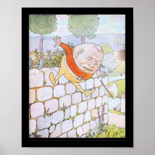Retro Fairy the Underbar Fall Humpty Dumpy 1 Poster