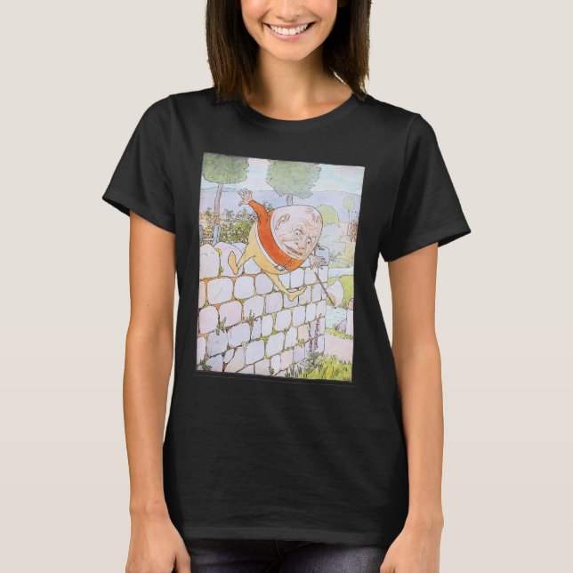 Retro Fairy the Underbar Fall Humpty Dumpy 1 T Shirt (Framsida)