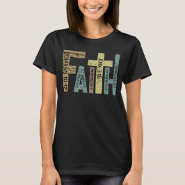 Retro Faith, Christian Kor Graphic T Shirt