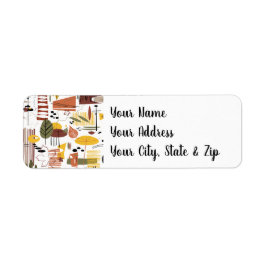 Retro Fall A Go-Go Returadress Etikett