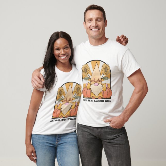 Retro Fall är min favorit Färg - Fall T-Shirt (Unisex)