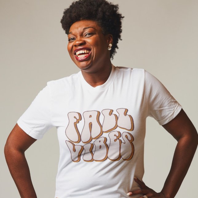 Retro Fall Vibes T Shirt (Skapare uppladdad)