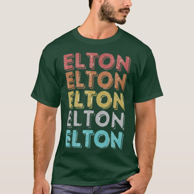 Retro familj t shirt (Framsida)