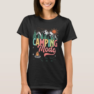 Retro familjecampingbesättning Est 2025 Camper Cam T Shirt