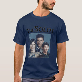 retro familjeporträtt solo t shirt