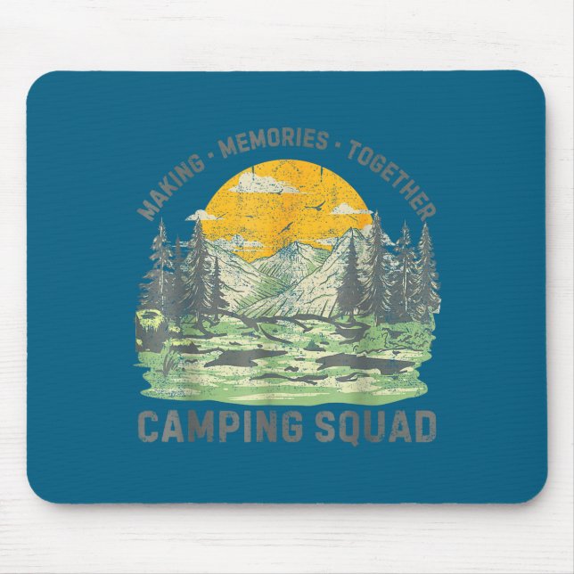Retro Family Camng Crew Est 2025 Camper Camp Camng Musmatta (Framsidan)