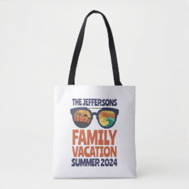 Retro Family Reunion Cruise Resa Beach Vacation Tygkasse