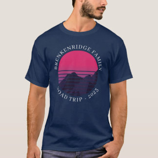 Retro Family Road Resa Anpassningsbar T Shirt