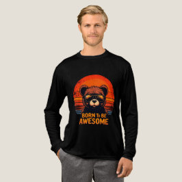 Retro Fantastisk Bear Graphic T Shirt