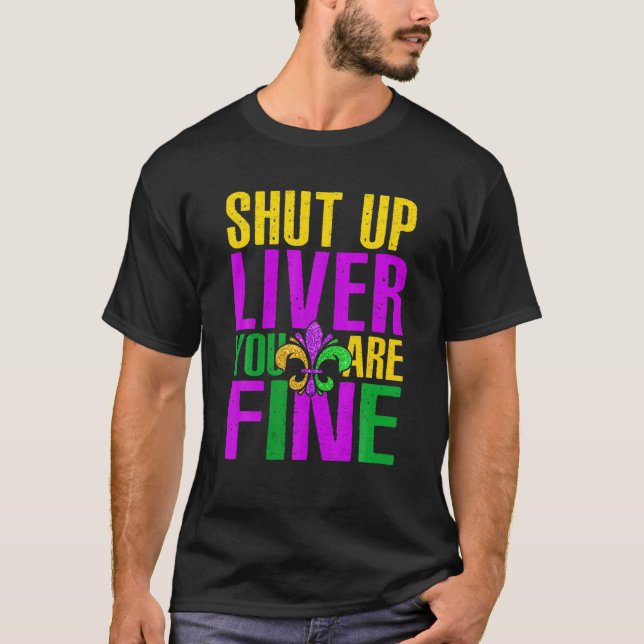 Retro Fantastisk Håll käften Du är Bra Glitter Fl T Shirt (Framsida)