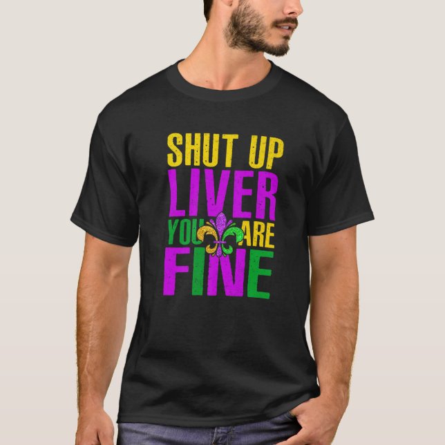 Retro Fantastisk Håll käften Du är Bra Glitter Fl T Shirt (Framsida)