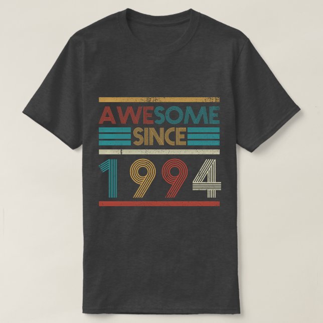 Retro Fantastisk sedan 1994 29:e födelsedagen 29 å T Shirt (Design framsida)