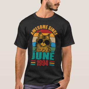 Retro Fantastisk sedan juni 1994 28:e födelsedagen T Shirt