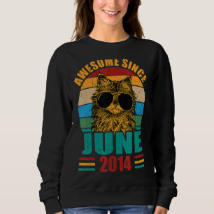 Retro Fantastisk sedan juni 2014 8:e födelsedagen T Shirt