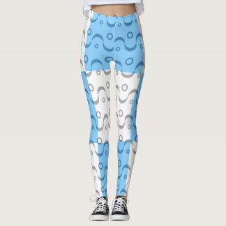Retro Färg 50 Mönster #10 Leggings