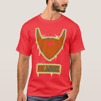 Retro färg i gatukonst stil för b t shirt