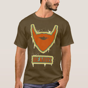 Retro färg i gatukonst stil för b t shirt