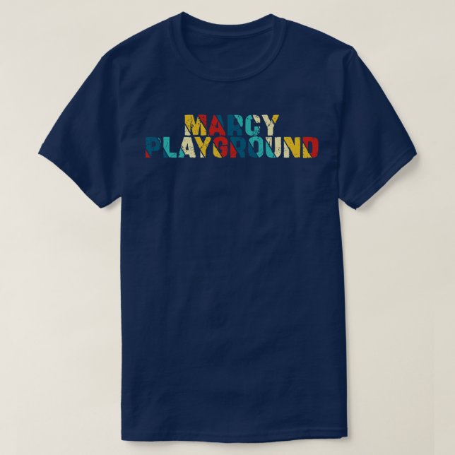 Retro Färg Marcy Playground T Shirt (Design framsida)