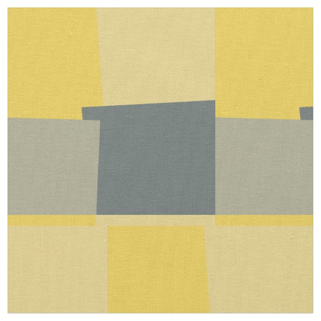 Retro Färg Modern Geometric Mönster #5 Tyg (Närbild)