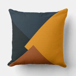 Retro Färg Modern Geometrisk Mönster #9 Kudde