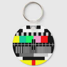 Retro färg tv test skärm