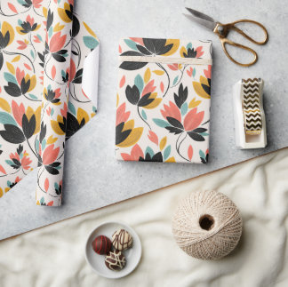 Retro färger  presentpapper