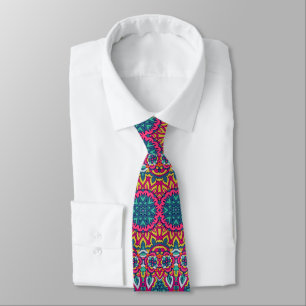 Retro Färgglad Anpassad Slipsklöver – Elegant Mode Slips