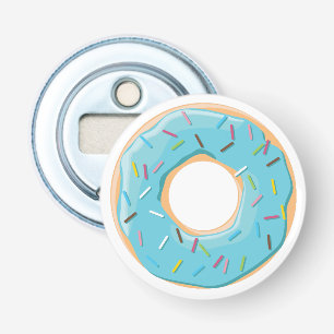Retro Färgglatt Mönster av Munkar Minimalistisk Ro Flasköppnare