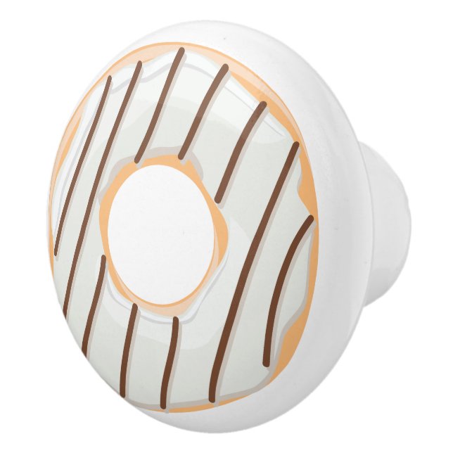 Retro Färgglatt Mönster av Munkar Minimalistisk Ro Knopp (Höger)
