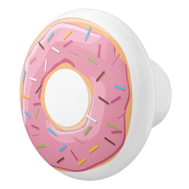 Retro Färgglatt Mönster av Munkar Minimalistisk Ro Knopp (Höger)