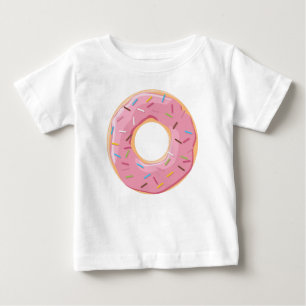 Retro Färgglatt Mönster av Munkar Minimalistisk Ro T Shirt