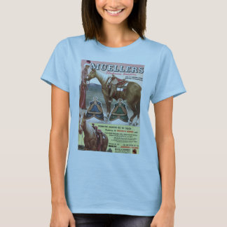 Retro färgrik Cowpoke T-shirt