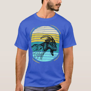 Retro Farm Animal Goat T Shirt
