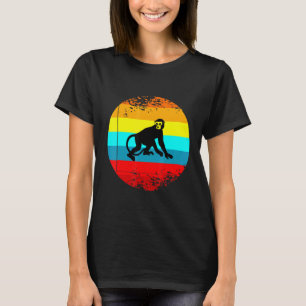 Retro Farm Animal Graphics med en apa för Vintage T Shirt