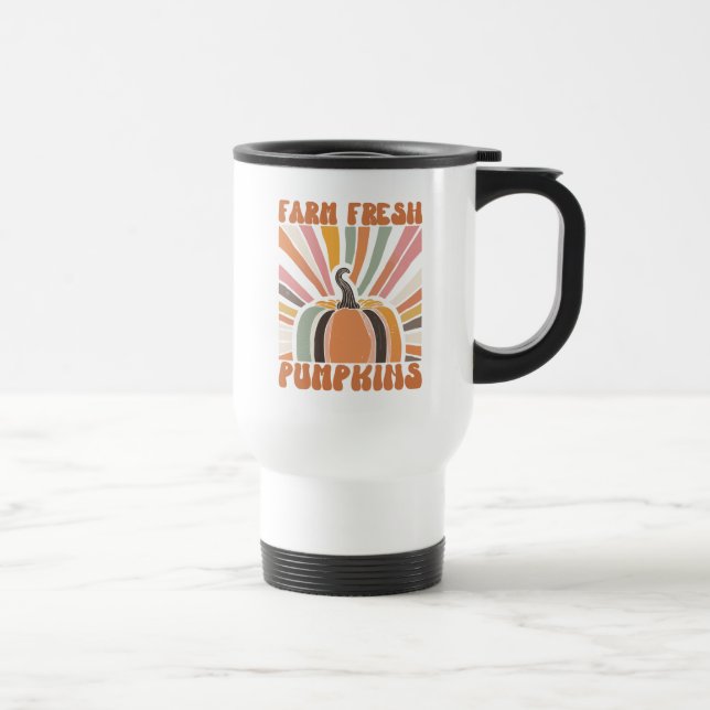Retro Farm Fresh Pumpkins Resemugg (Höger)