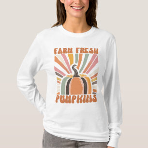 Retro Farm Fresh Pumpkins T Shirt